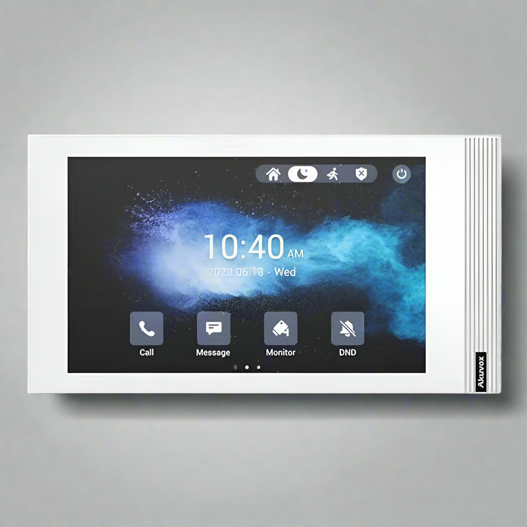 Akuvox S562 7-inch SIP indoor monitor with touchscreen and Wi-Fi