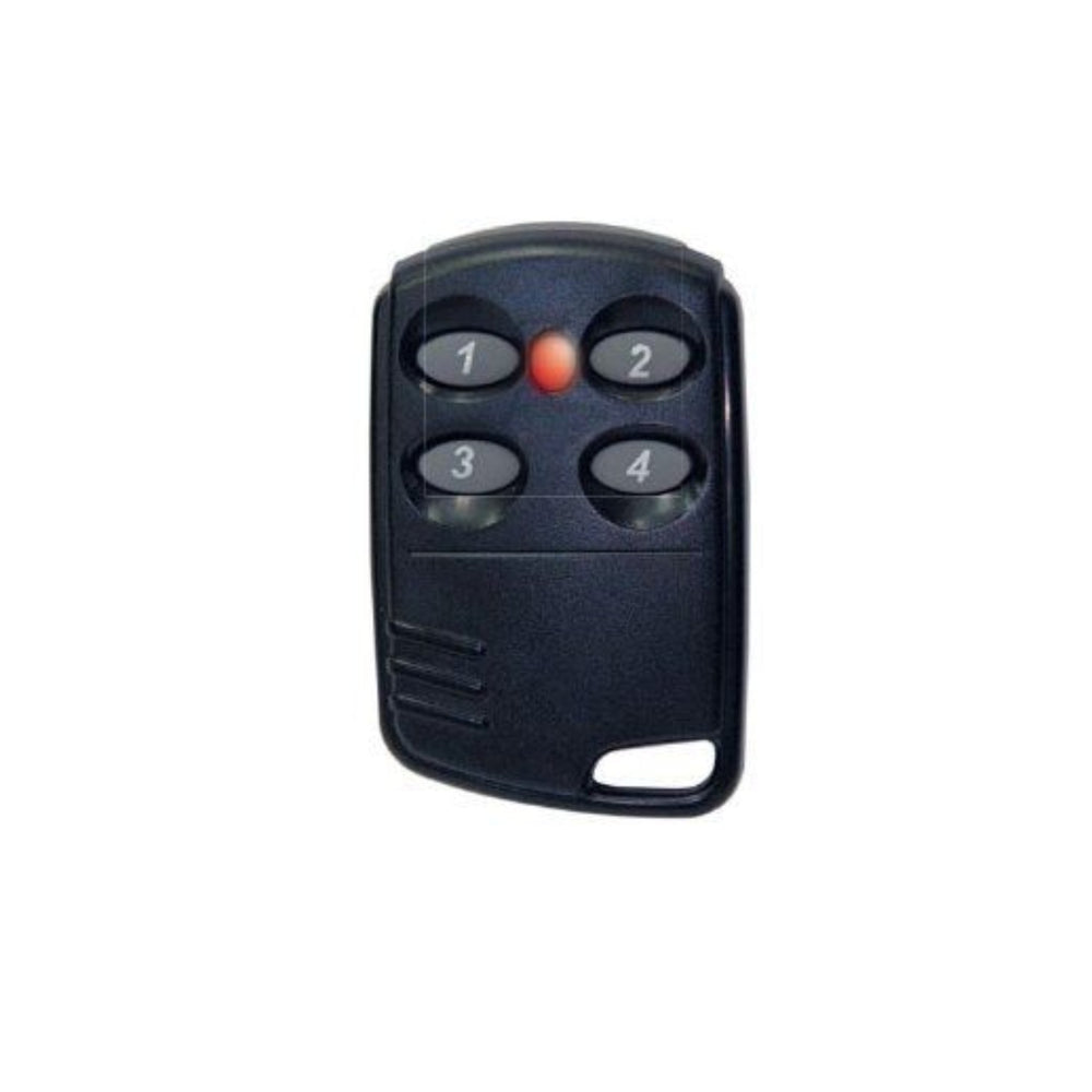 
                  
                    Close-up of the iKey Transmitter wireless access control device with one-touch functionality
                  
                