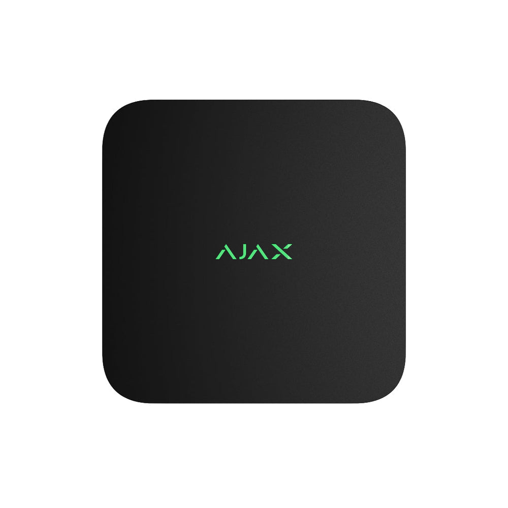 a black AJAX NVR