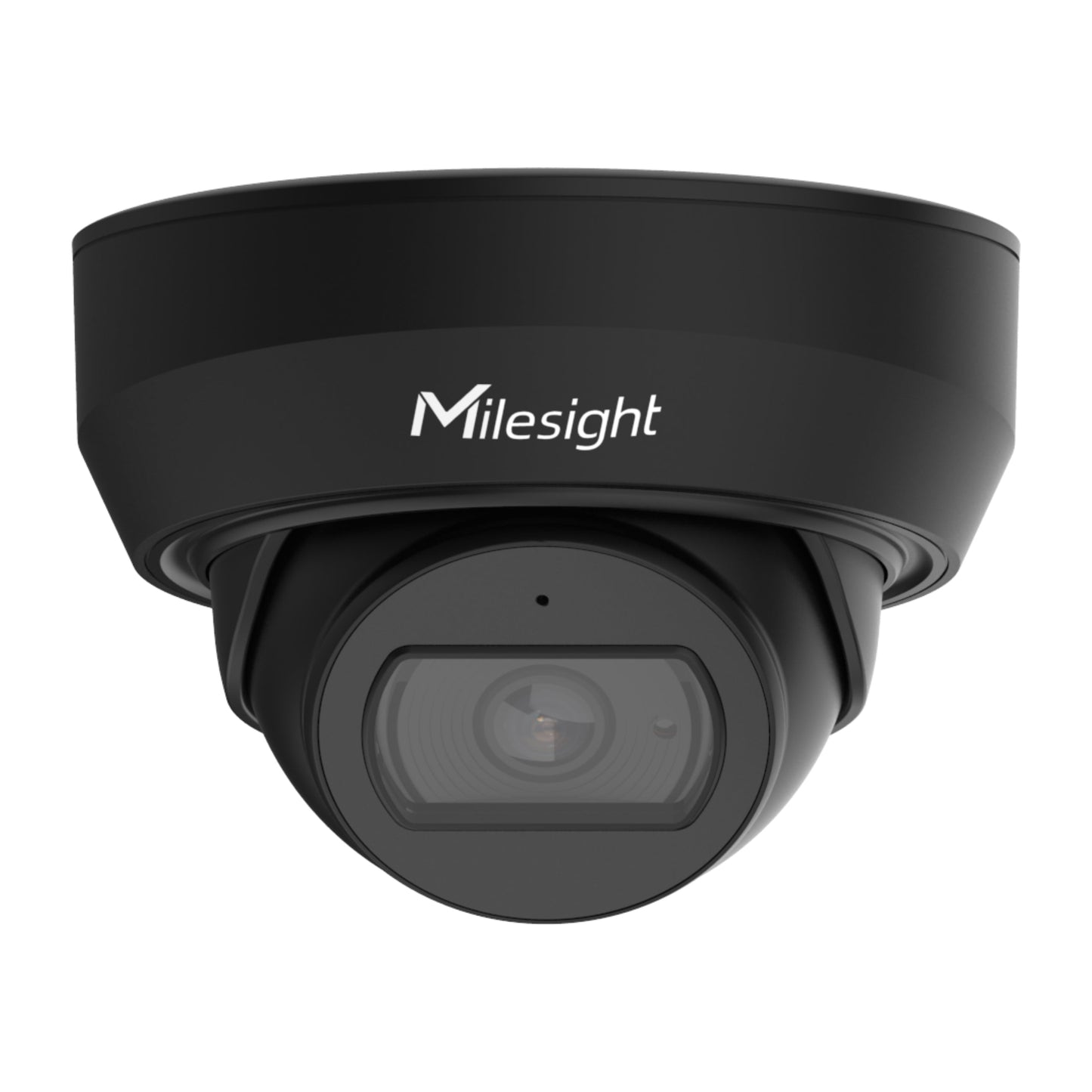 Black Milesight AI Mini Dome Camera