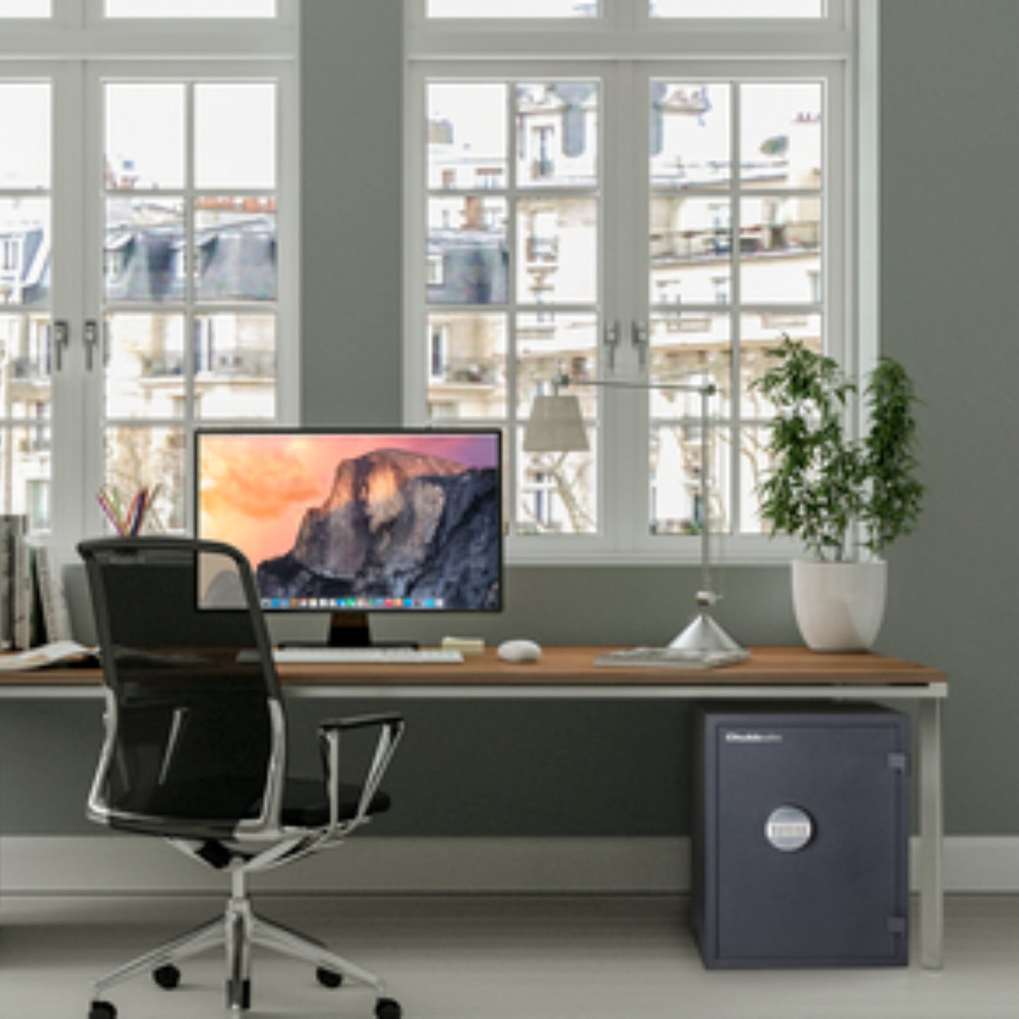 Chubb Viper safe in an office